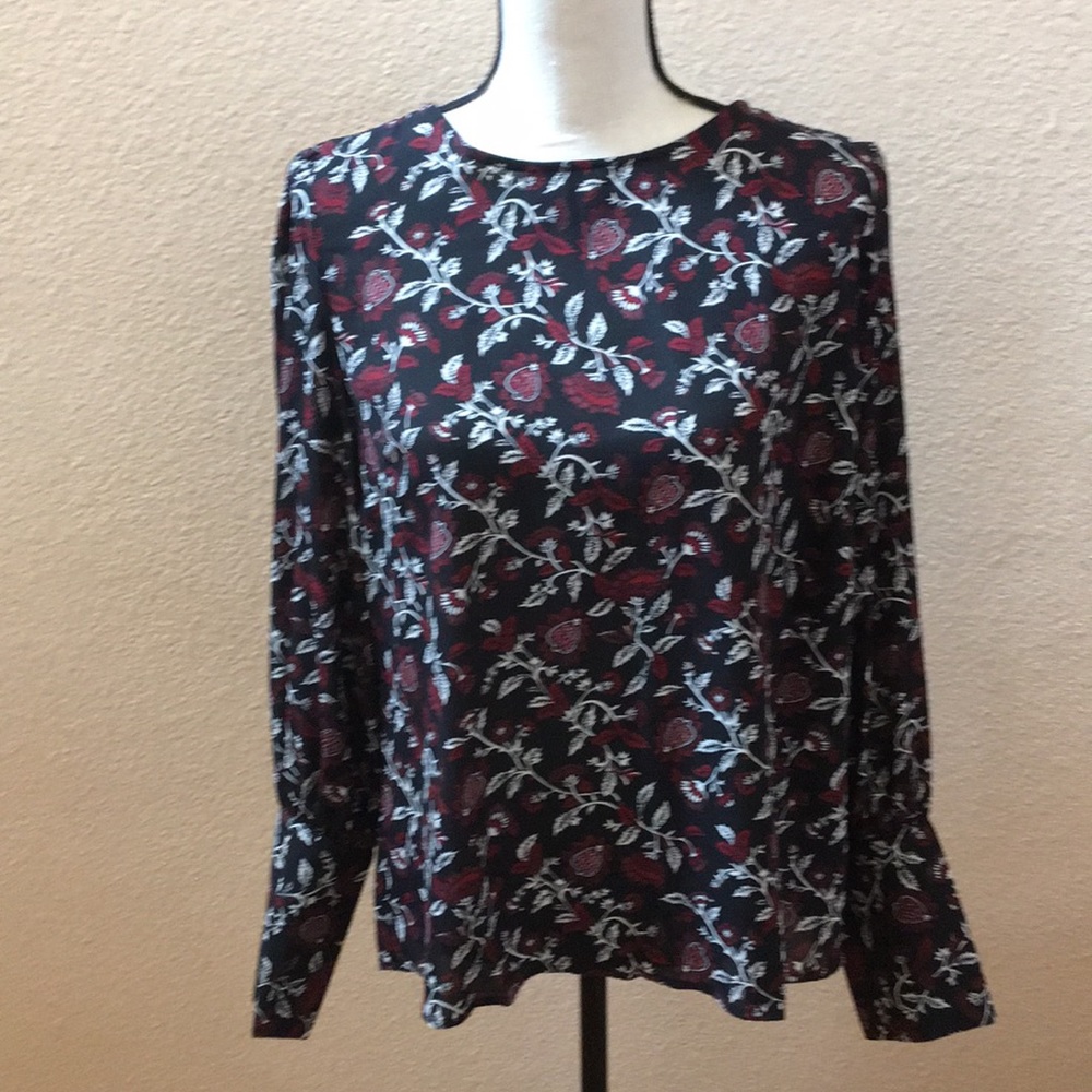 MICHAEL KORS  FLORAL TOP
